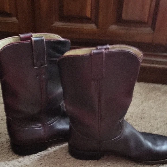 Vintage Leather Cowboy Boots - Picture 4 of 7